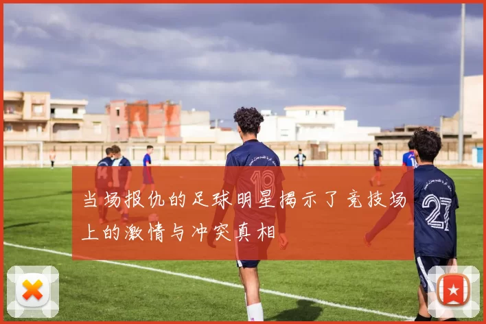当场报仇的足球明星揭示了竞技场上的激情与冲突真相